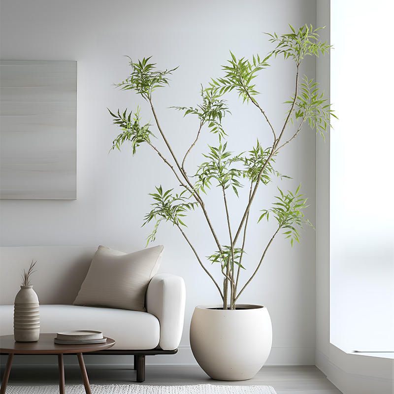 Minimalist Indoor Simulation Plant