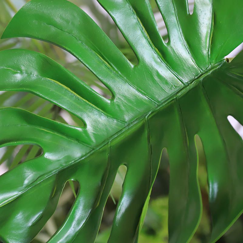 Modern Minimalist Black Rectangular Indoor Plant Pot 2