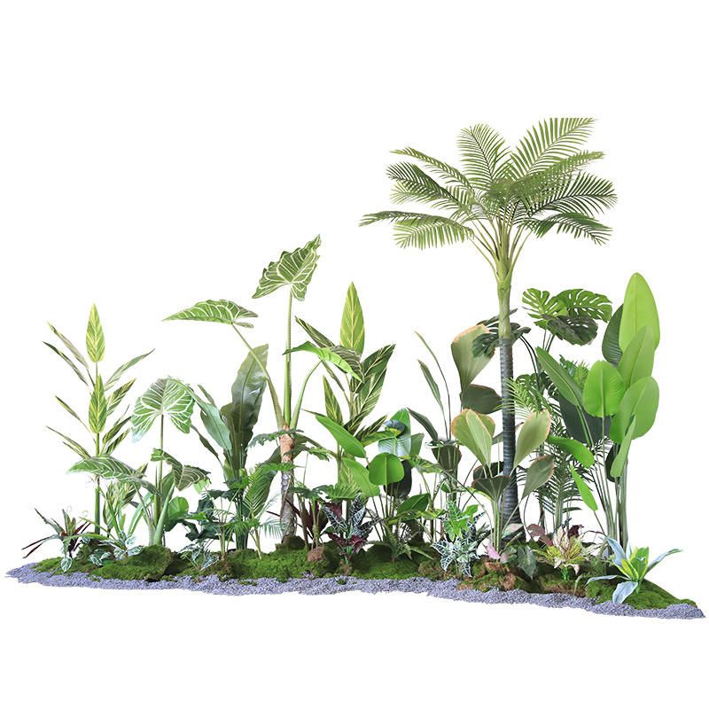 Indoor Decorative Fake Plant Set