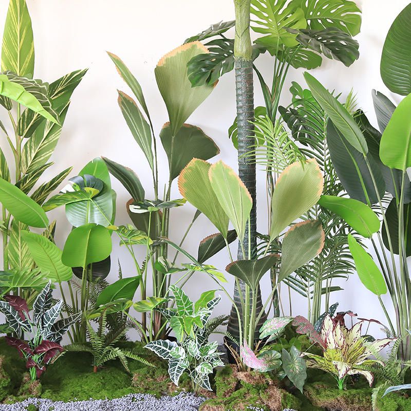 Indoor Decorative Fake Plant Set 2