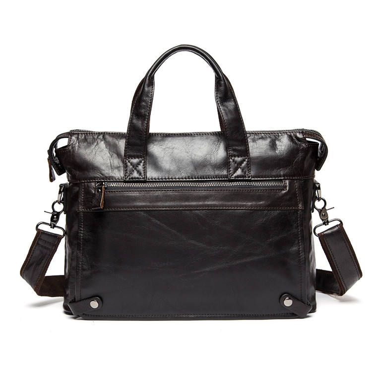 Black Business Leather Briefcase