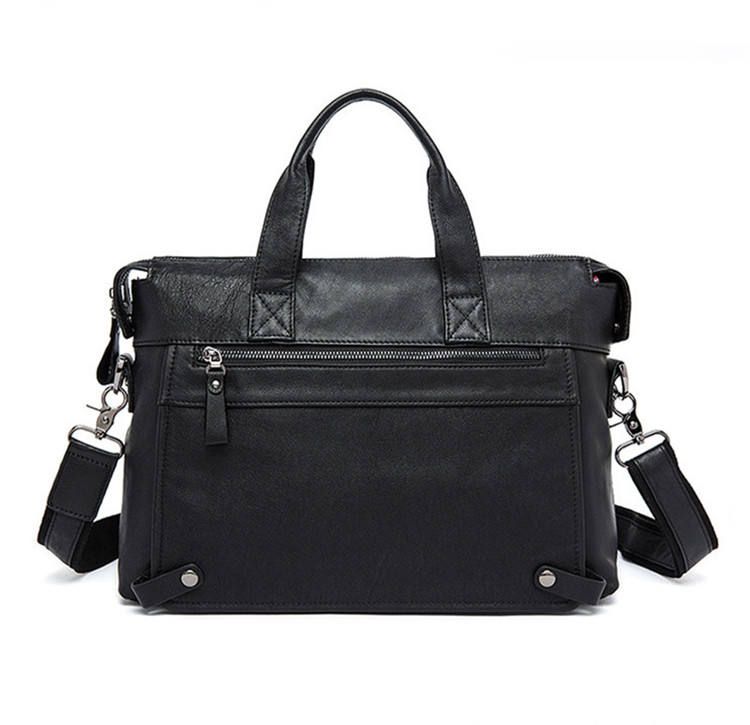 Black Business Leather Briefcase 5
