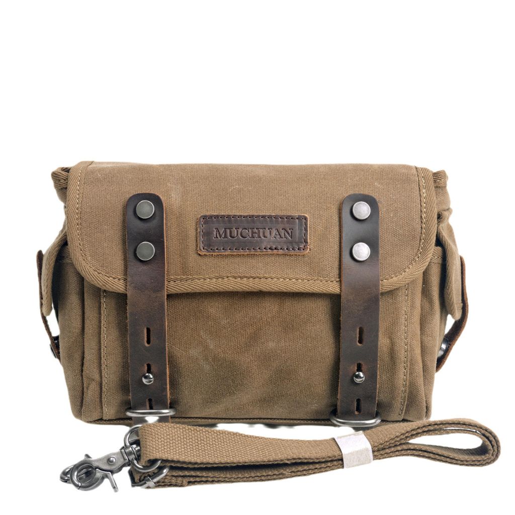 Vintage Canvas Crossbody Bag