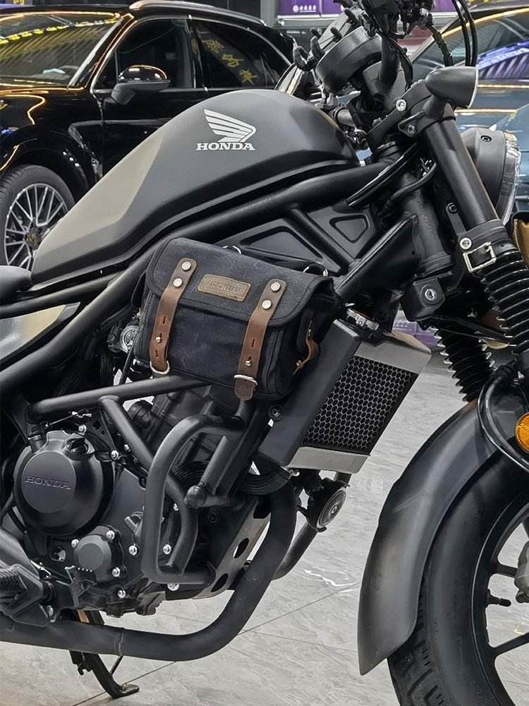 Vintage Canvas Crossbody Bag 5