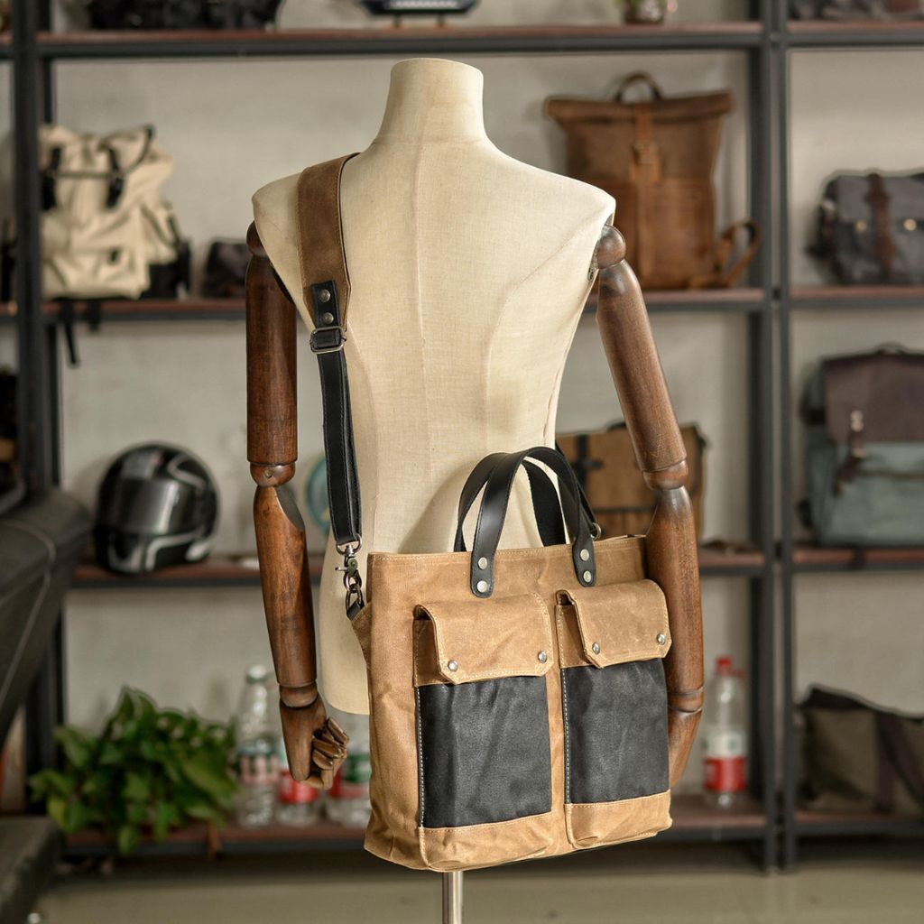 Vintage Canvas Multifunctional Backpack 3
