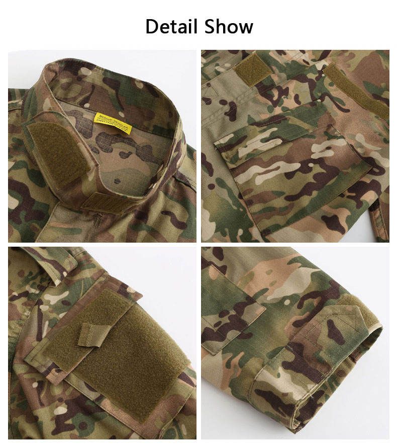 Camouflage Combat Suit Set 4