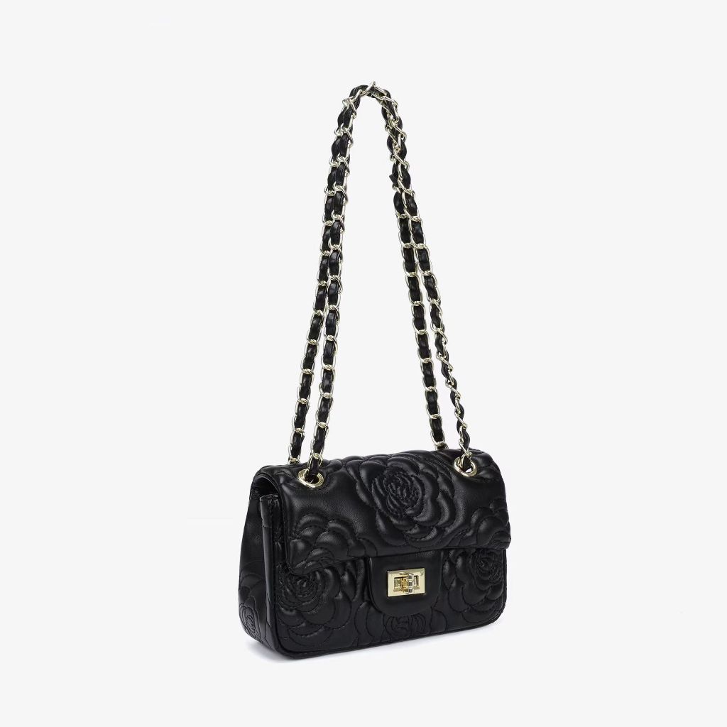 Patterned Chain Shoulder Bag 5