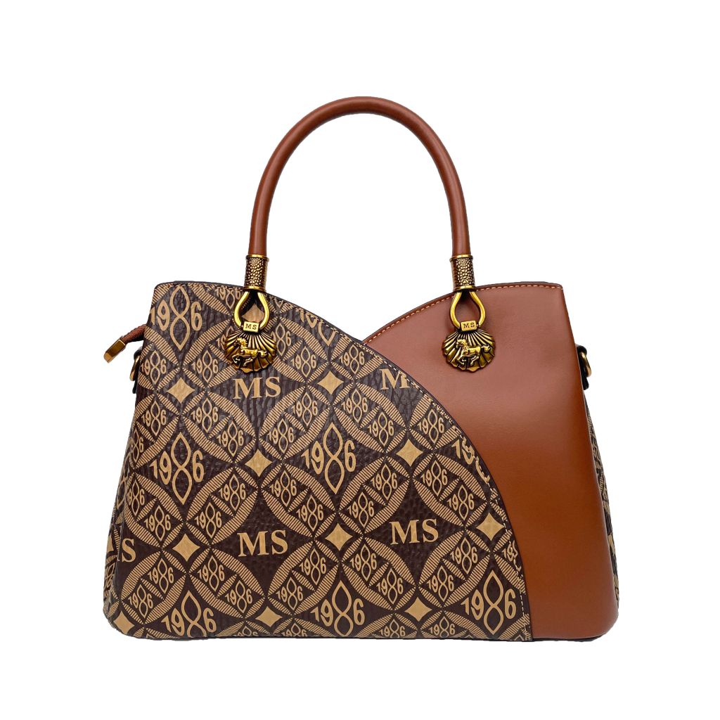 Classic MS1986 Brown Handbag