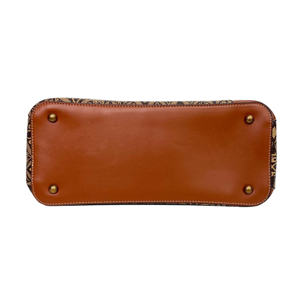 Classic MS1986 Brown Handbag 3