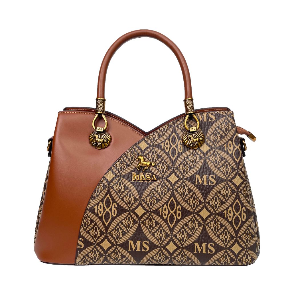 Classic MS1986 Brown Handbag 6