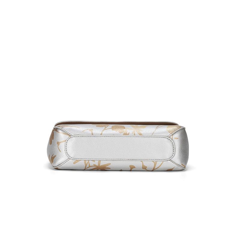 Floral Pattern Chain Shoulder Bag Set 4