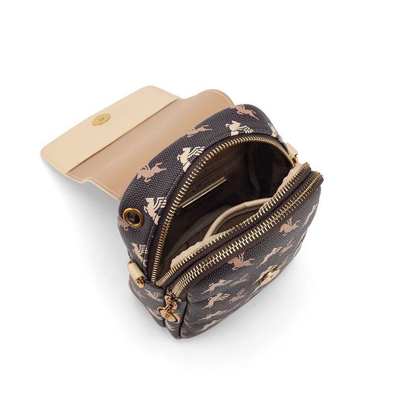 Pegasus Print Compact Shoulder Bag 5