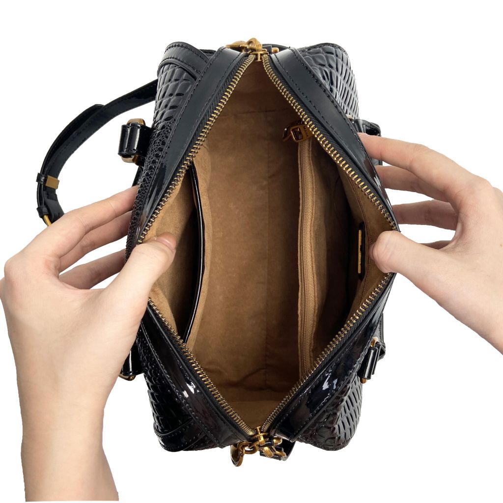 Crocodile Pattern Fashion Handbag 4