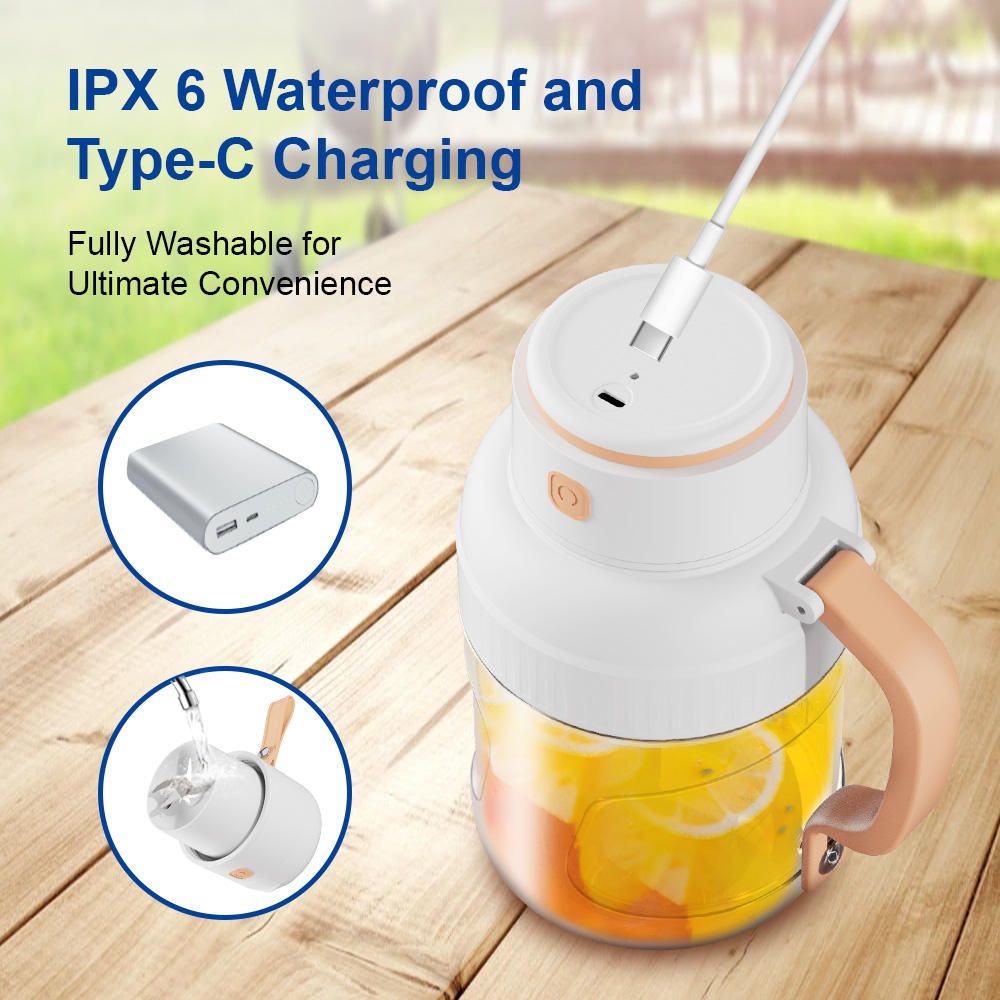 IPX6 Waterproof Portable Juicer