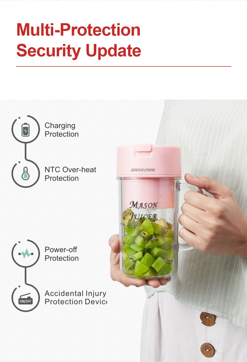 Portable Multifunctional Mini Juicer