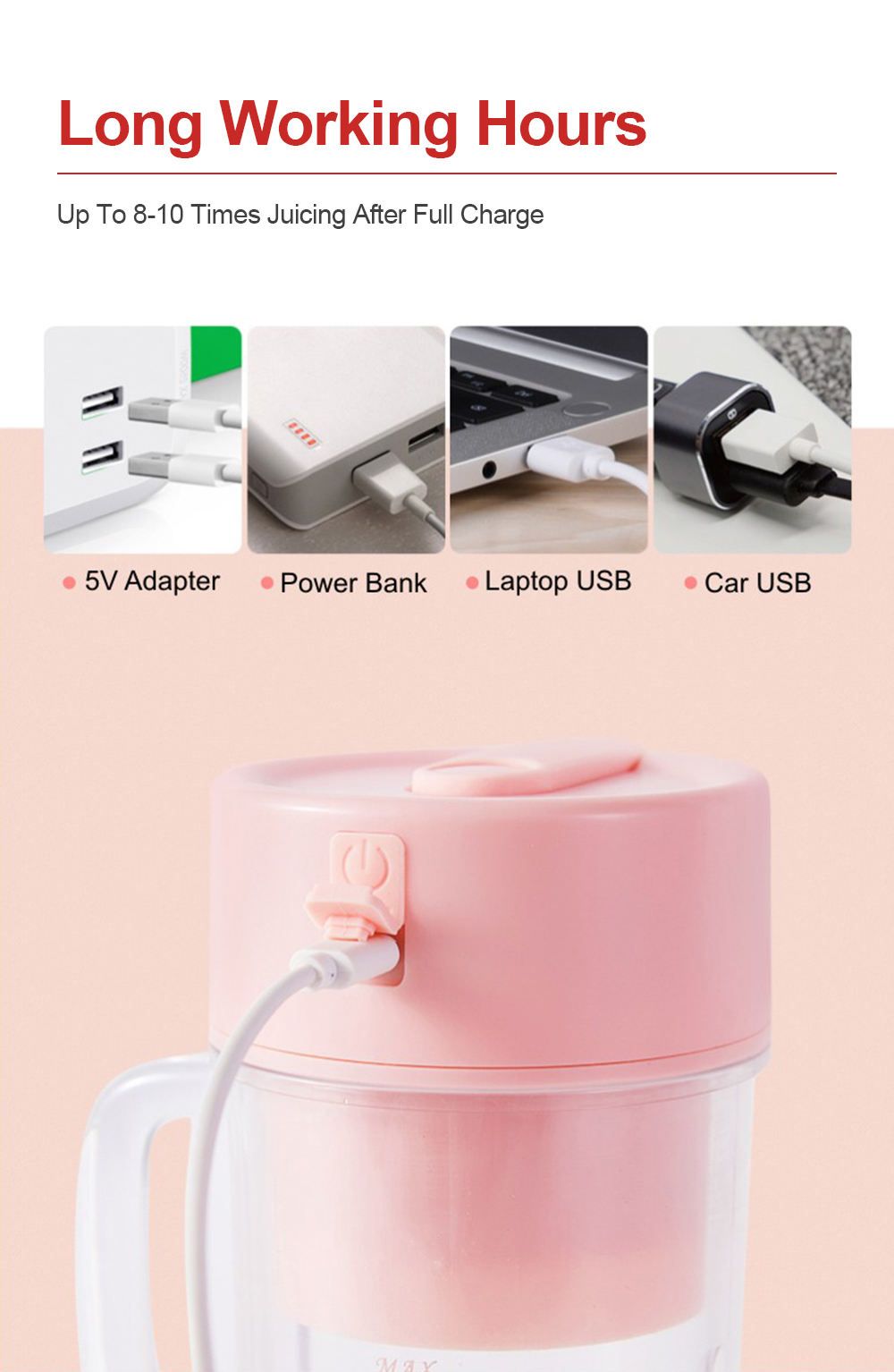 Portable Multifunctional Mini Juicer 3