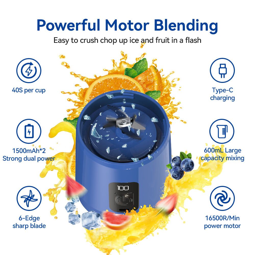 Portable Electric Juice Blender Cup