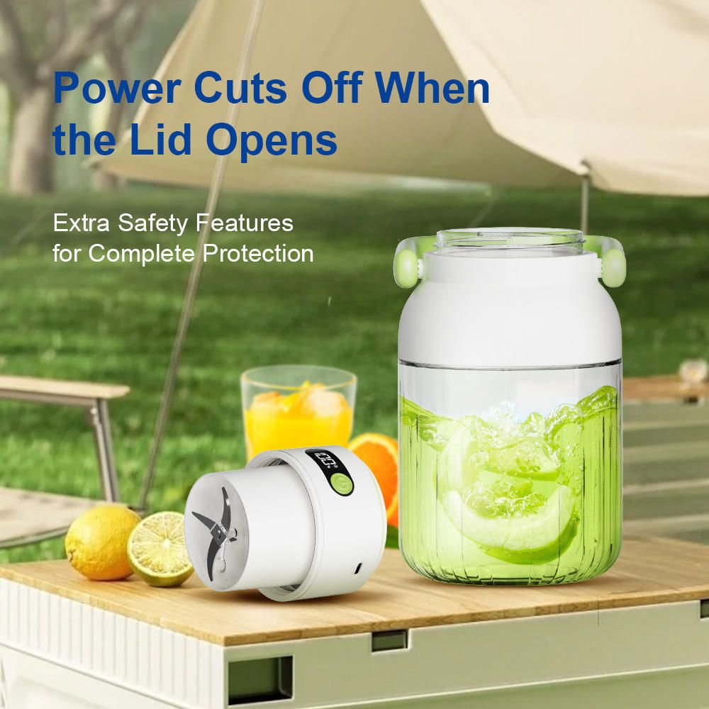 Portable Safety Power-Off Juicer Cup