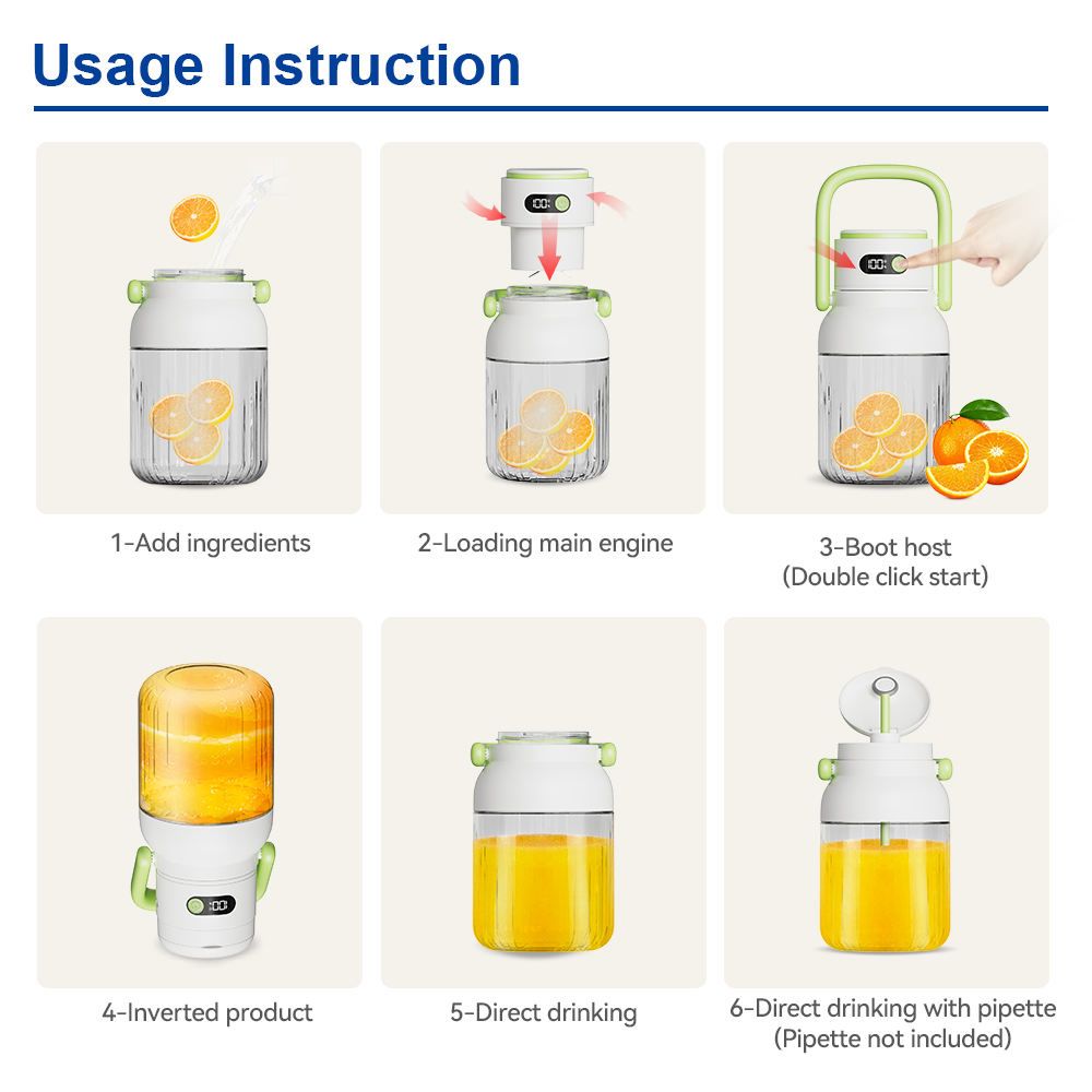 Portable Safety Power-Off Juicer Cup 3