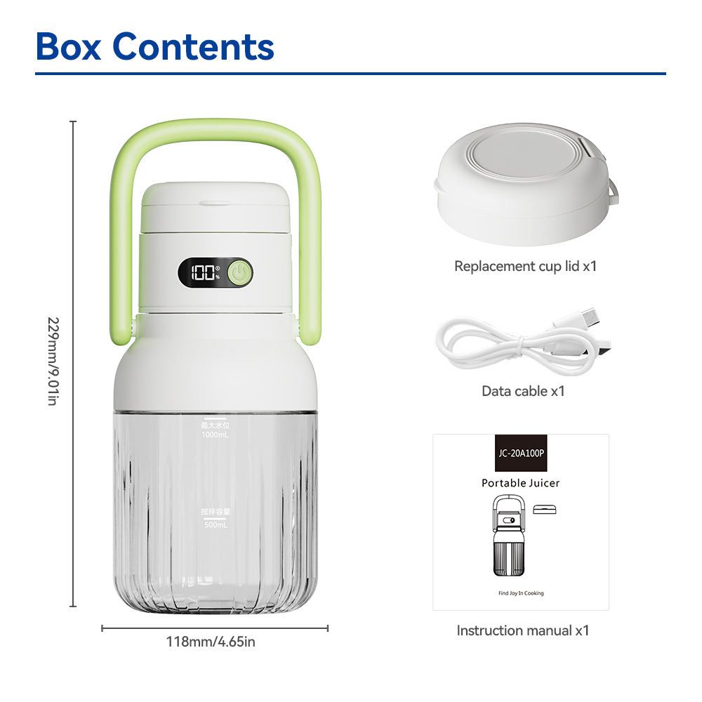Portable Safety Power-Off Juicer Cup 4