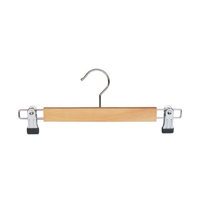 Wooden Metal Pants Clip Hanger 6
