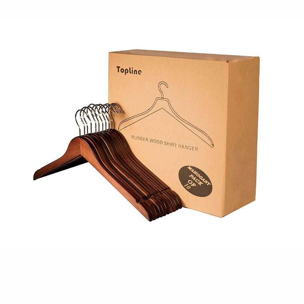 Premium Solid Wood Suit Hanger 2