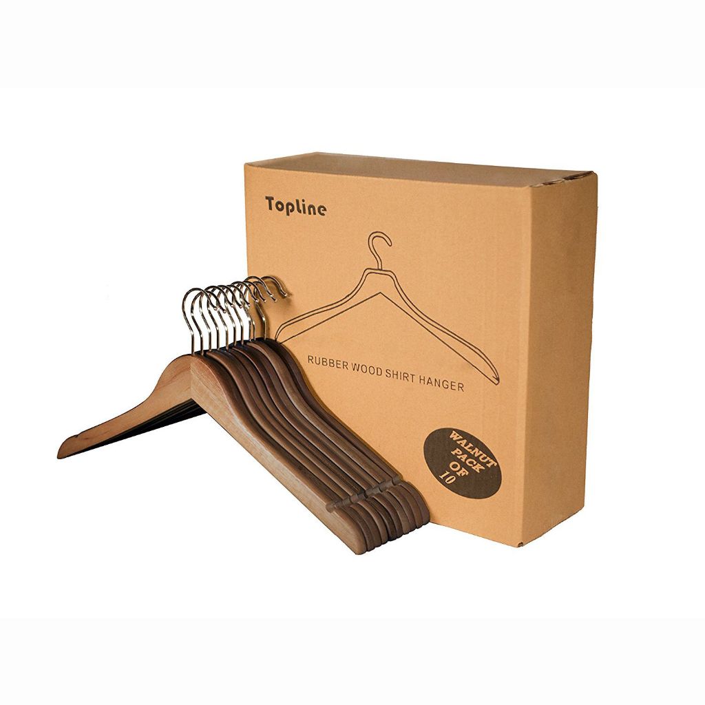 Premium Solid Wood Suit Hanger 4