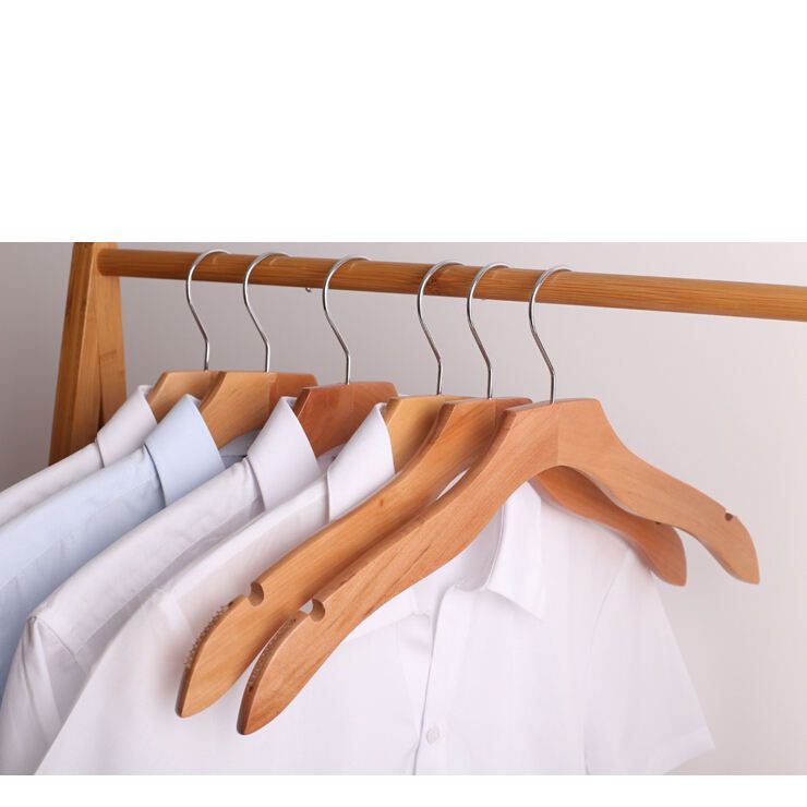 Wooden Curved Hanger 3