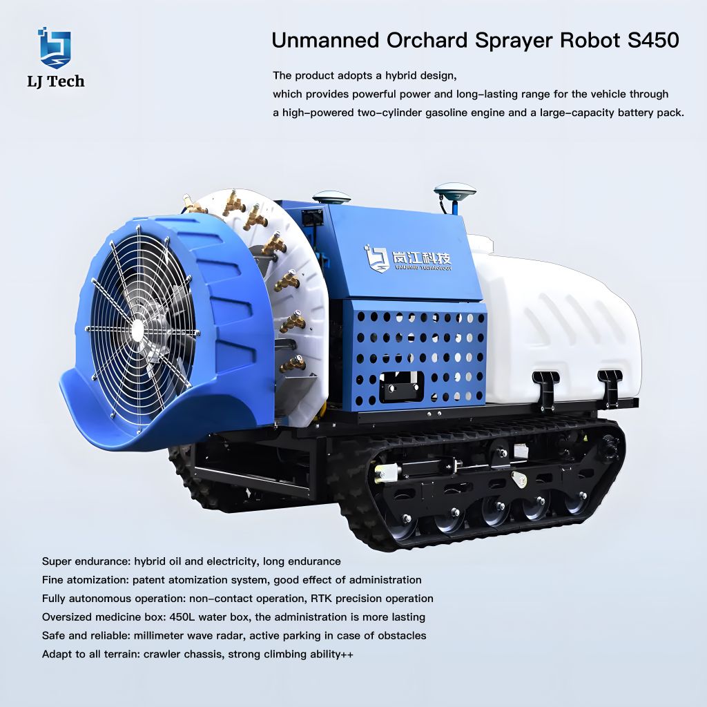 S450 Unmanned Orchard Spraying Robot