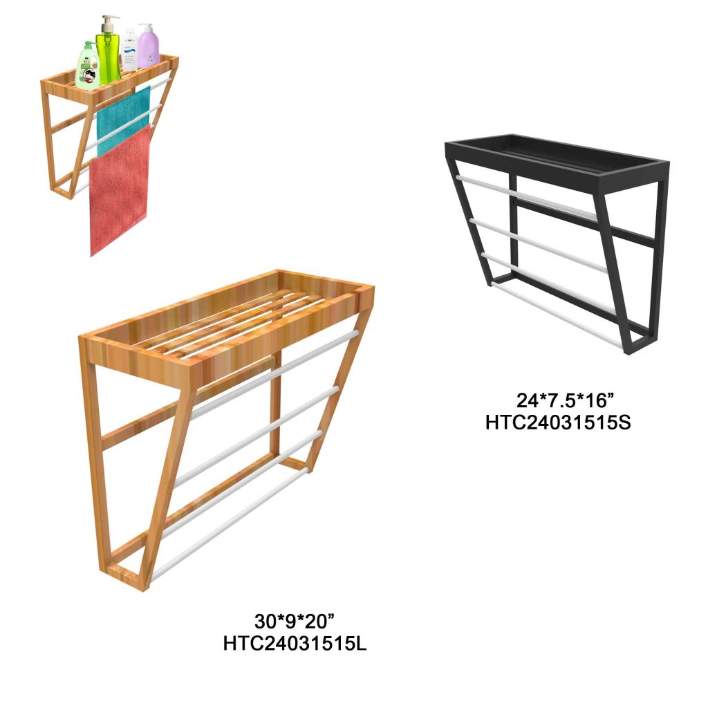 Multi-functional Wall-mounted Towel Rack
