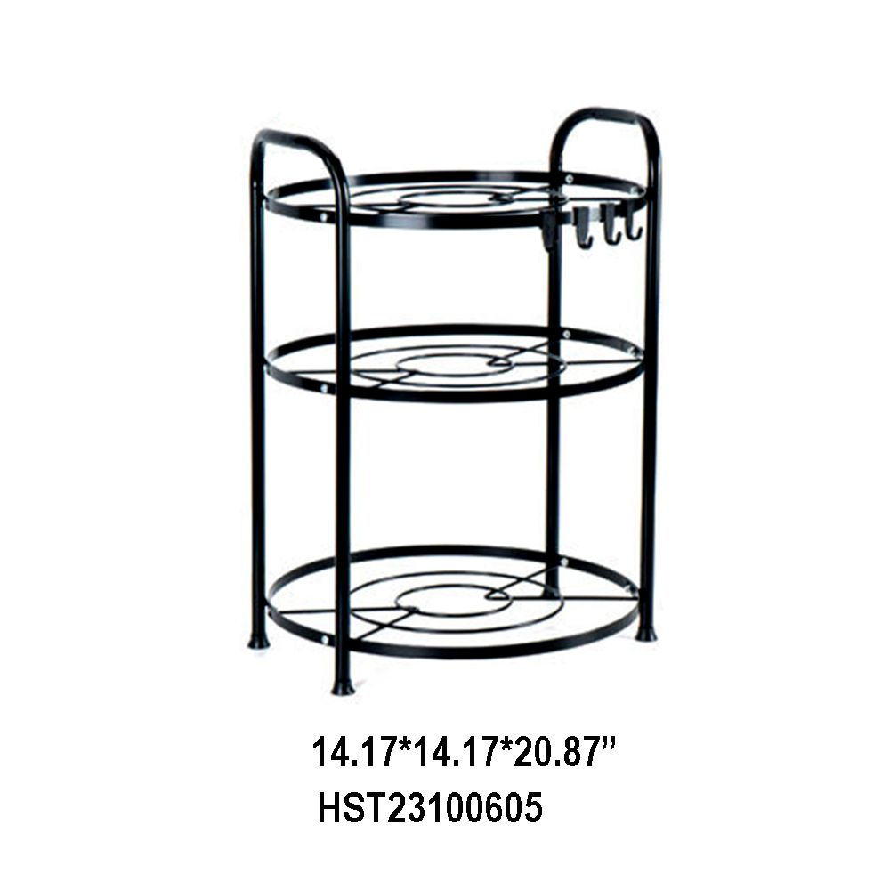 Three-Tier Metal Multi-Functional Shelf