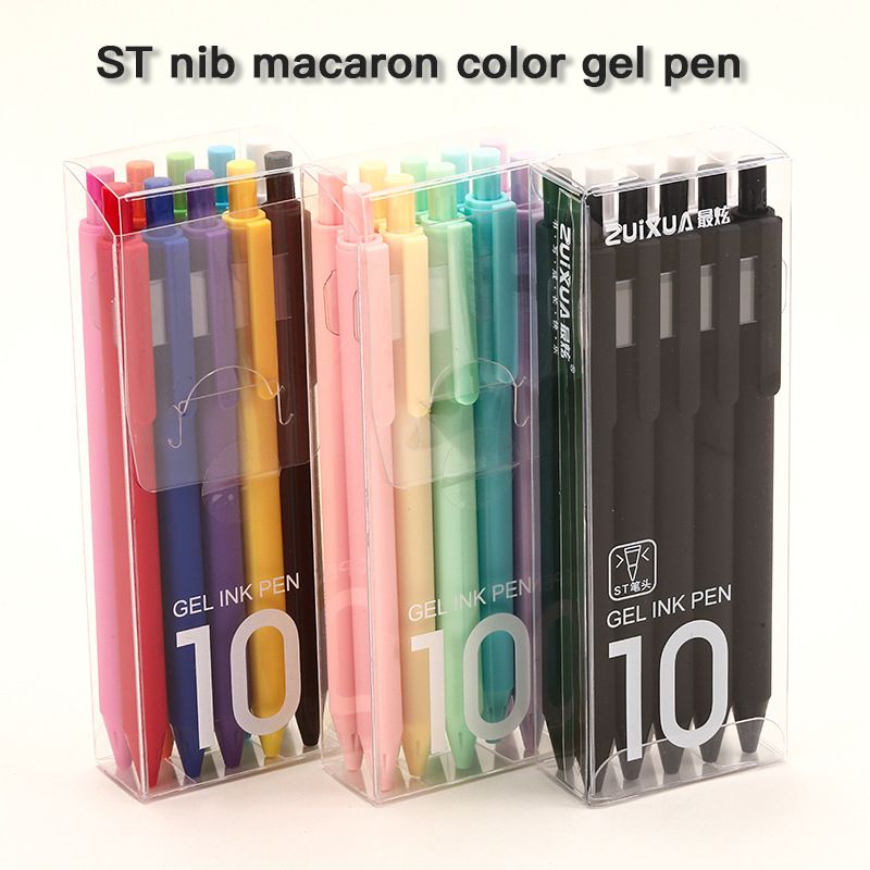 Macaron Color Gel Pen Set