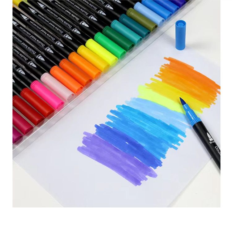 168 Color Dual-Head Watercolor Pen Set 2