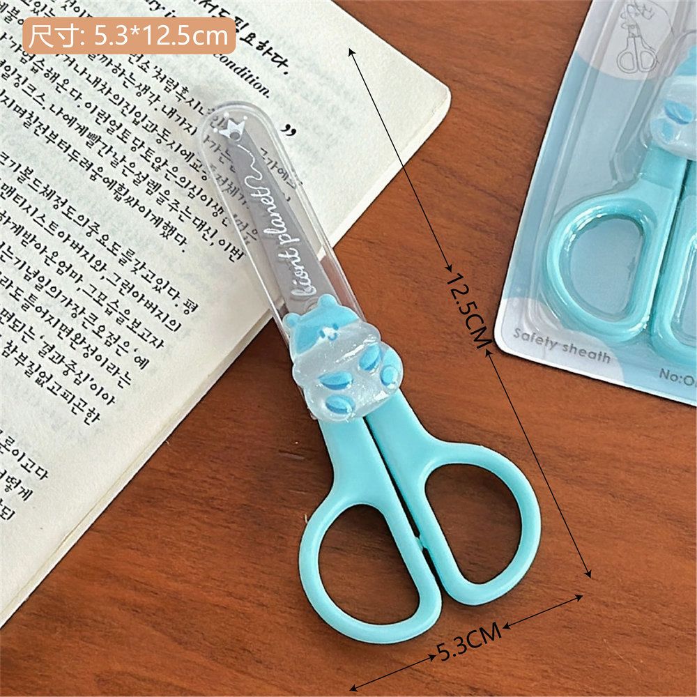 Cute Animal Shaped Safety Scissors 6