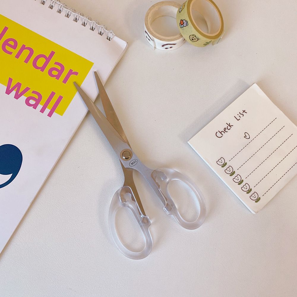 Transparent Handle Multifunctional Scissors