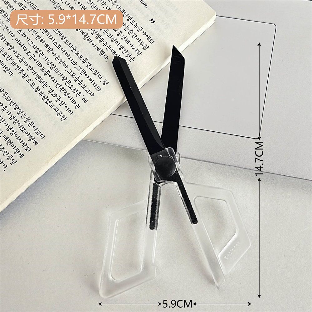 Creative Transparent Design Scissors 6
