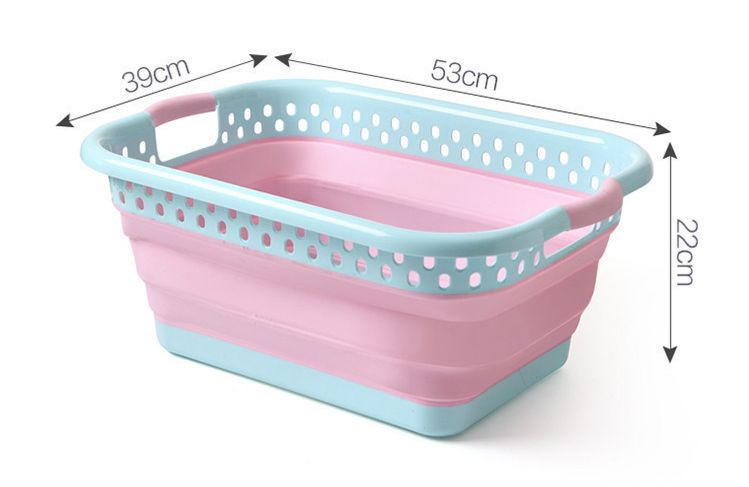Portable Folding Plastic Basket 3