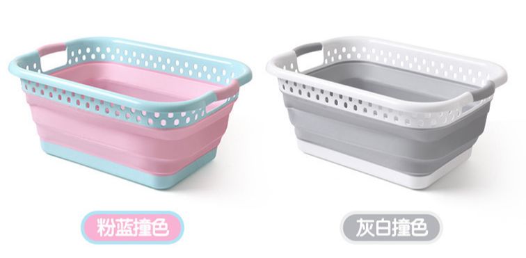 Portable Folding Plastic Basket 5