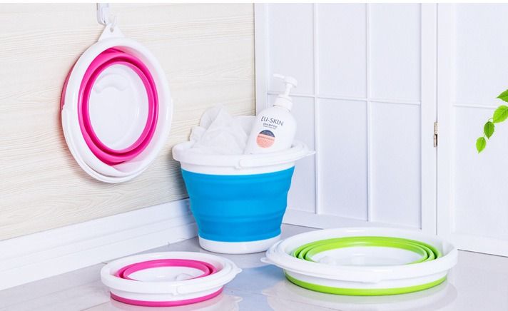 Collapsible Silicone Water Bucket