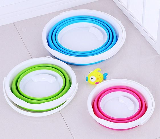 Collapsible Silicone Water Bucket 3