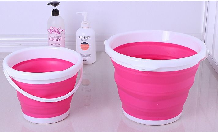 Collapsible Silicone Water Bucket 4
