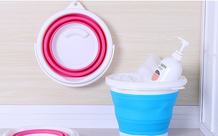 Collapsible Silicone Water Bucket 7