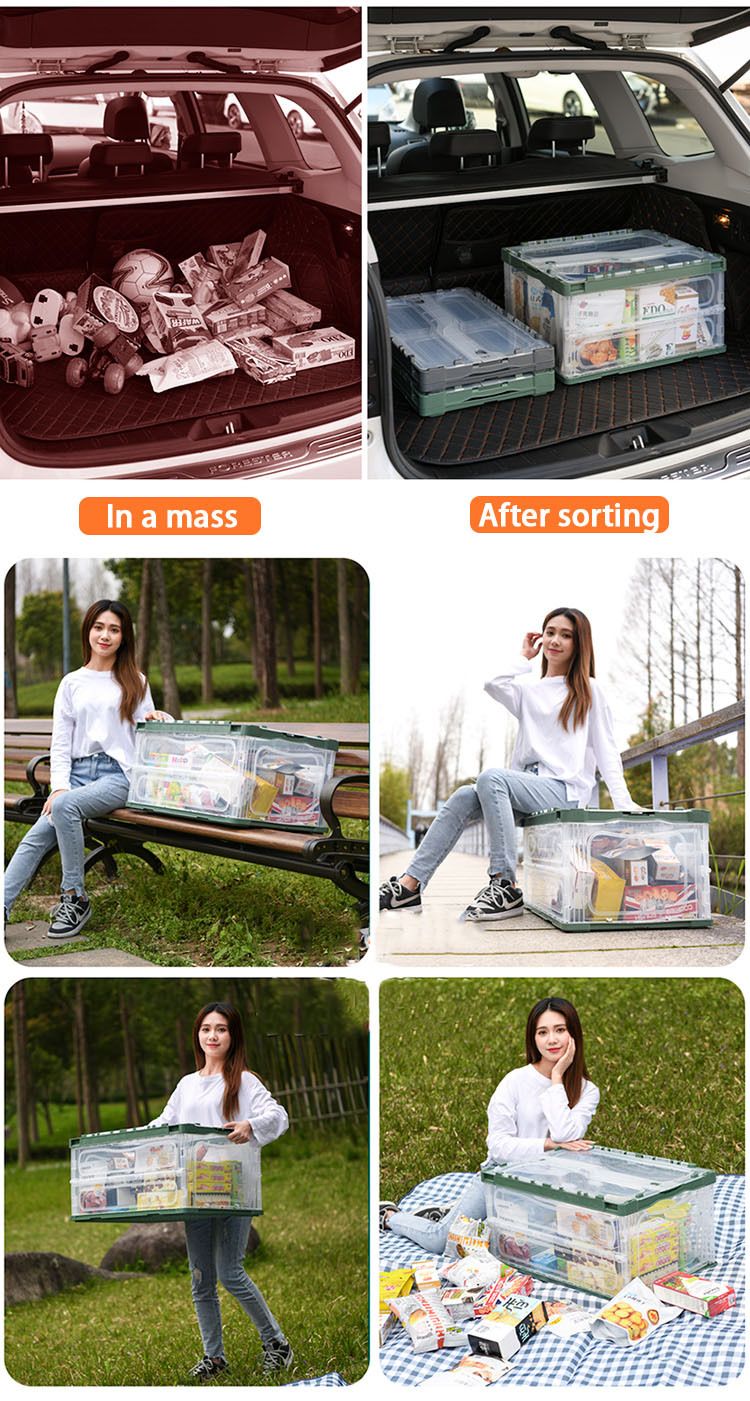 Transparent Multifunctional Folding Storage Box 4