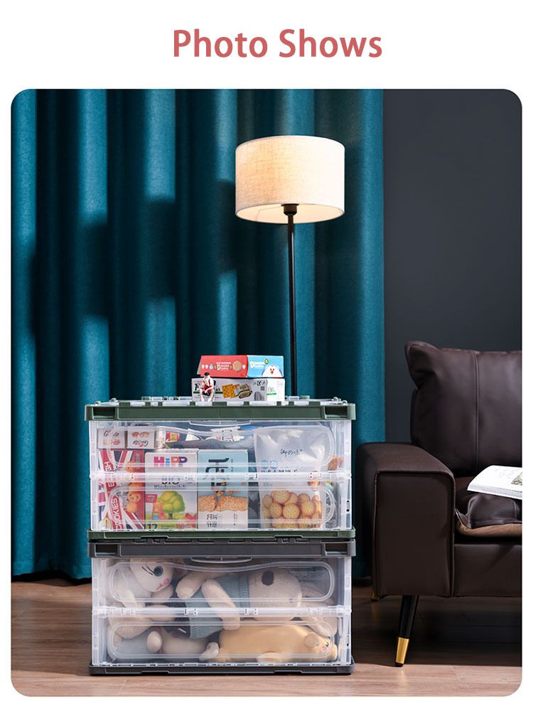 Transparent Multifunctional Folding Storage Box 7