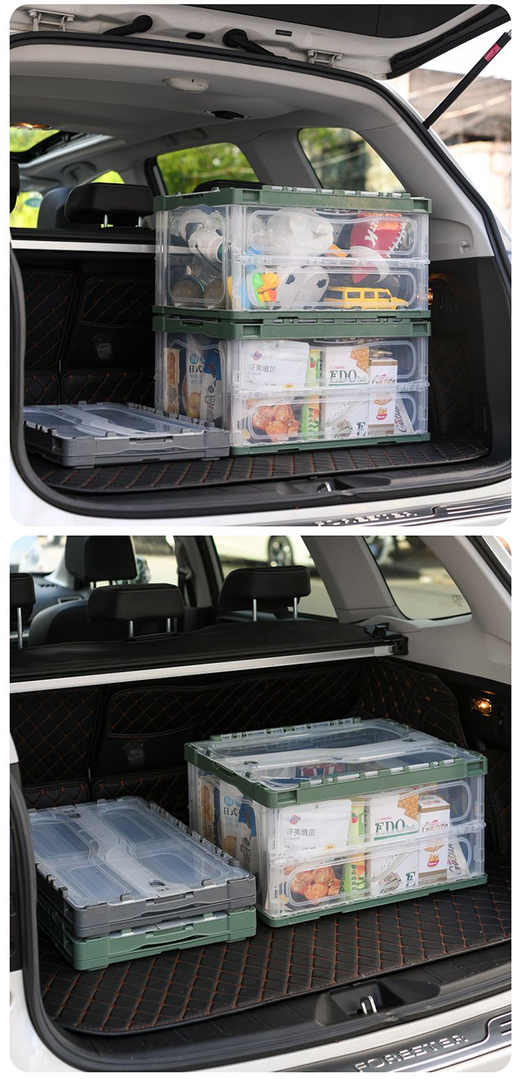 Transparent Multifunctional Folding Storage Box 9