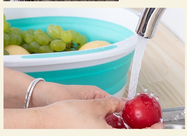 Foldable Hanging Draining Basket 8