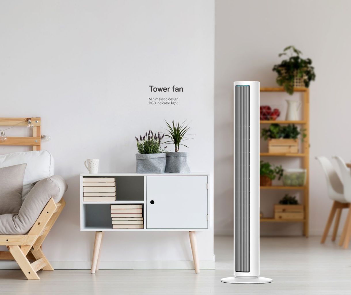 Minimalist Tower Fan