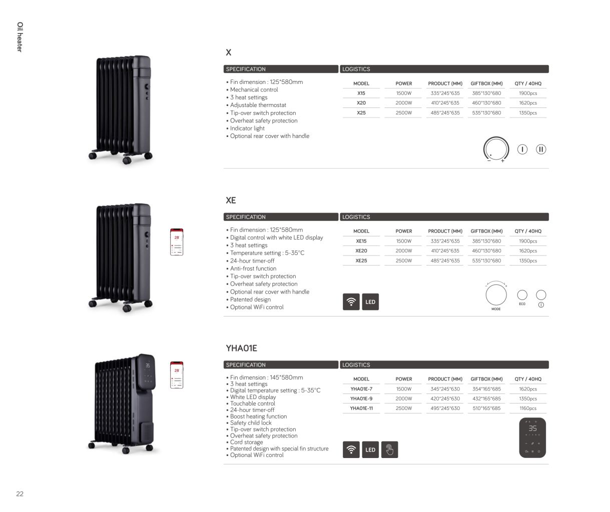 Portable Energy-Saving Oil Heater 4