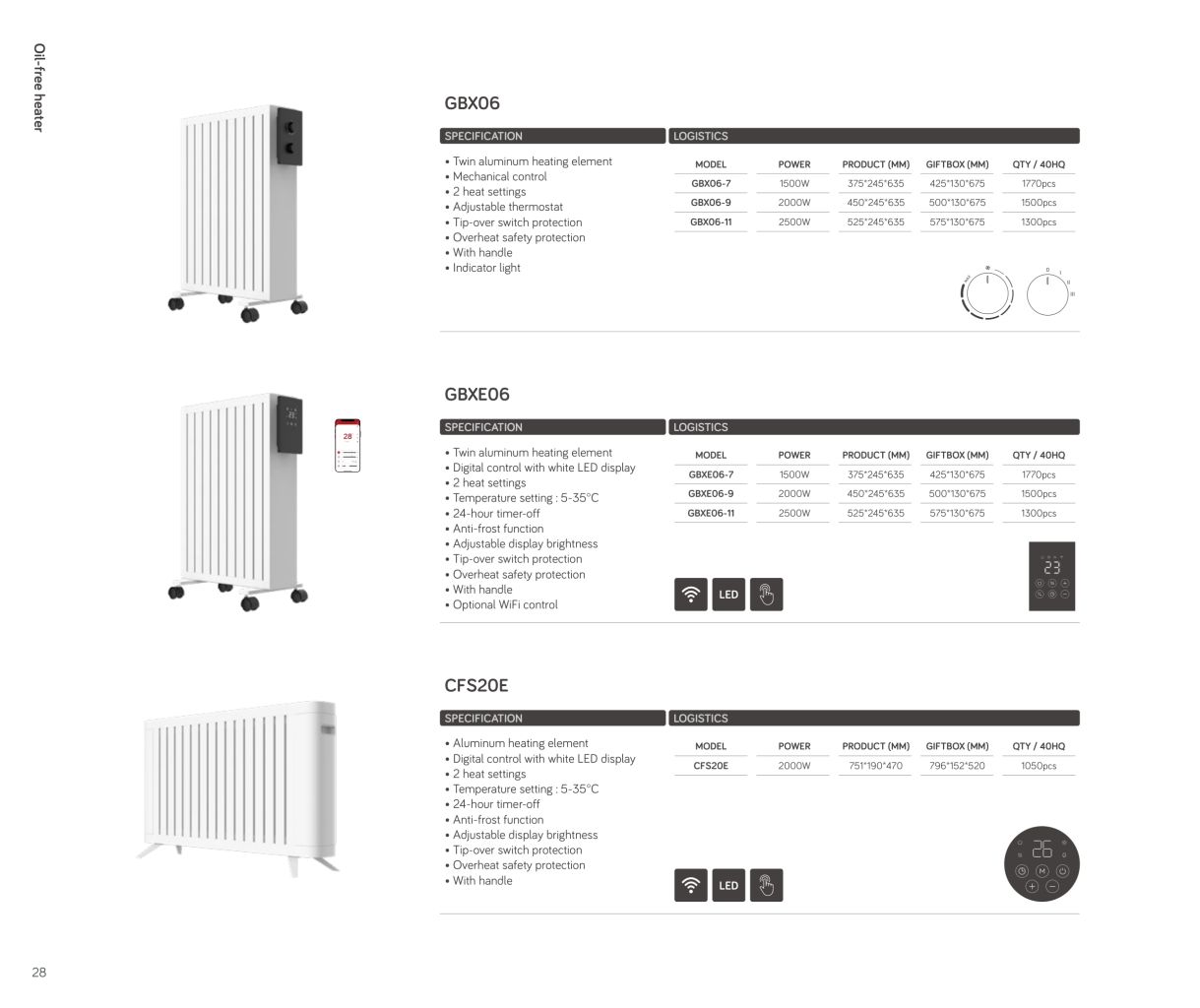 Portable Energy-Saving Oil Heater 10