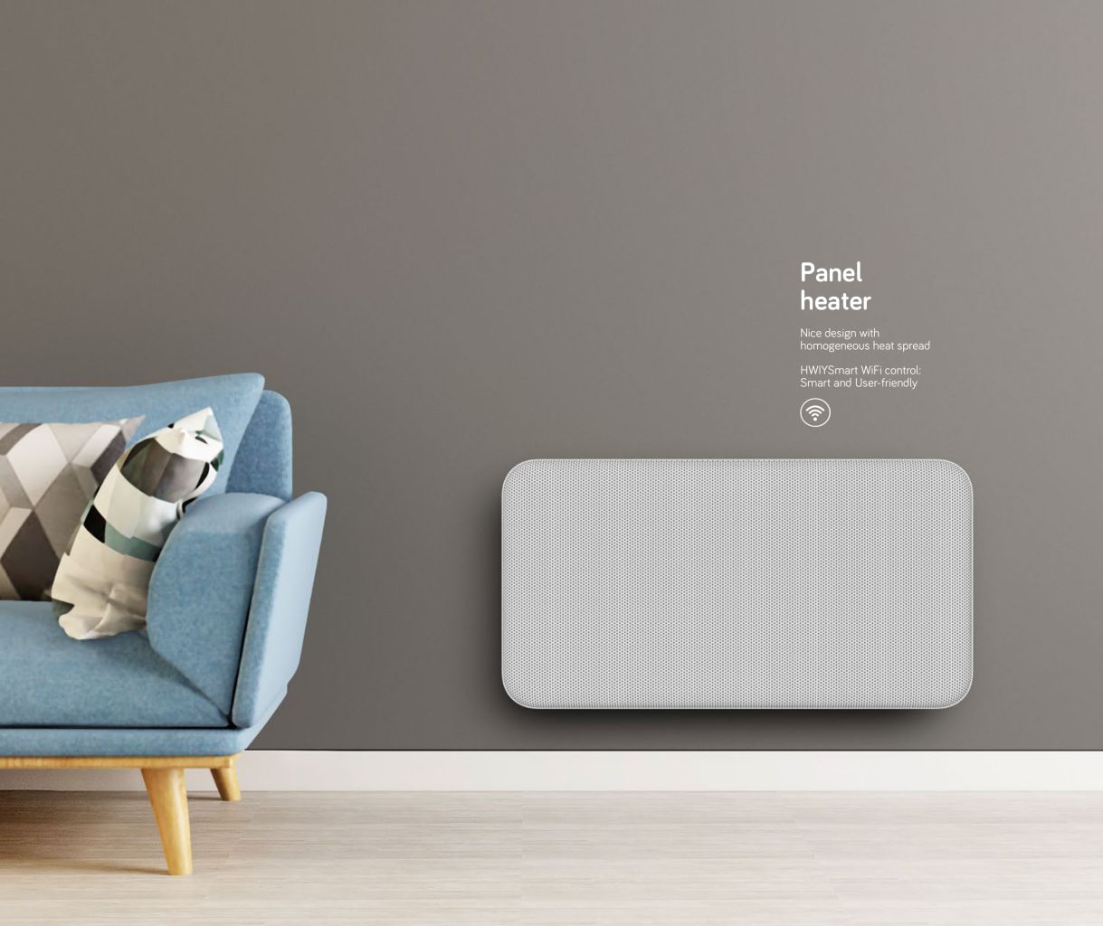 Smart Thermostatic Panel Heater